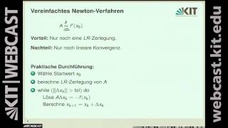 05 Nichtlineare Gleichungssysteme NewtonVerfahren Fixpunktgleichungen [upl. by Moon]