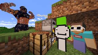 2 Minecraft Speedrunners VS TITAN [upl. by Torrin]