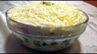 mimoza salata recept za svecane prilike [upl. by Anayd]