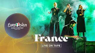 Alvan amp Ahez  Fulenn  France 🇫🇷  Live On Tape  Eurovision 2022 [upl. by Burne]