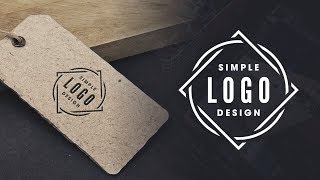 Simple Logo Design Tutorial with GIMP [upl. by Manson]