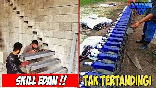 EDAN NGGAK MASUK AKAL  17 SKILL amp TRIK Para TUKANG BANGUNAN Tingkat Dewa YANG SULIT DIPERCAYA [upl. by Assilram]