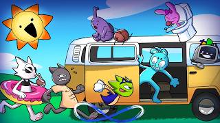 INCREDIBOX SPRUNKI X FERA  ALL EPISODES 12345  CARTOON ANIMATIONS [upl. by Sievert]