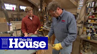 How to Sharpen a Lawn Mower Blade  This Old House [upl. by Kannry]