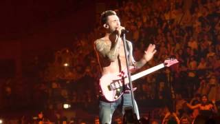 Adam Levine Maroon 5 Sugar Live Milano 2016 [upl. by Lorianne]