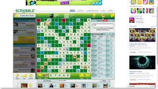 Playing Scrabble Online 1 [upl. by Shandie]