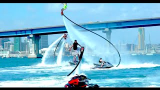 Aquatic Aviation  Flyboards Hoverboards and Jetpacks [upl. by Andras780]