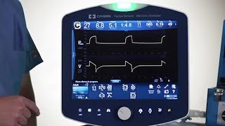 Puritan Bennett™ 980 Ventilator Basic Lesson Mode Setting Changes [upl. by Judi]