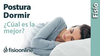 👍👍 Cuál es la mejor postura para dormir DUERME BIEN DESCANSA MEJOR [upl. by Jerusalem144]