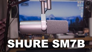 Shure SM7B Mic Review  Test [upl. by Shirley]