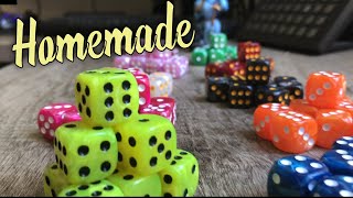 How To Make Homemade Dice [upl. by Iadam]