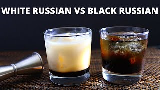 How To Make Black Russian VS White Russian Cocktail [upl. by Parnas]