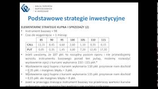 Webinar Opanuj opcje  Część I wstęp do opcji giełdowych [upl. by Zetnwahs]