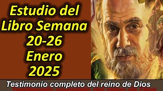 Comentarios Estudio del Libro Congregación 20 al 26 de Enero 2025 [upl. by Heiney585]