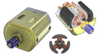 SolidWorks RE Tutorial  337 DC Motor complete video Project 11 [upl. by Eimaj]