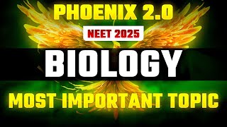 Phoenix 20 Biology Most Important Video for NEET 2025  Unacademy NEET Toppers  Udaan [upl. by Ahsimed]