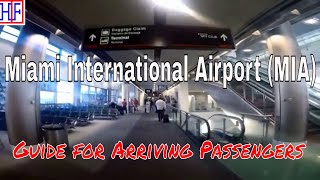 Miami International Airport MIA – Arrivals and Ground Transportation Guide  Travel Guide  Ep1 [upl. by Atiuqat30]