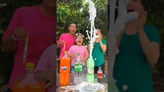 Coca Sprite 7up Fanta VS mentos [upl. by Potter356]