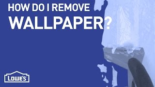 How Do I Remove Wallpaper  DIY Basics [upl. by Eerpud]