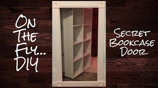 On The FlyDIY Secret Bookcase Door [upl. by Roddie]