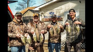 CRAPPIE FISHING REELFOOT LAKE TENNESSEE  SLABS [upl. by Claudia346]