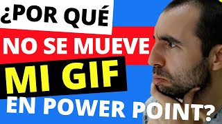 ¿Cómo INSERTAR un GIF en POWER POINT ✅【Para que funcione en 2023】 [upl. by Gnep663]