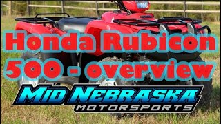 Honda Rubicon 500  Hondamatic  Oil Change Overview Review EXPLAINED Repair [upl. by Tram]