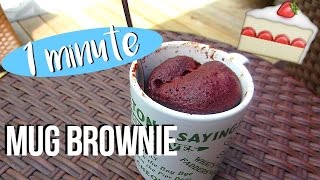 1 minute Mug Brownie  Easy and Quick Snack [upl. by Dweck674]