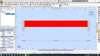 Robot Structural AnalysisDimensionnement dune poutre BA [upl. by Yonina]