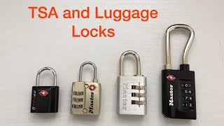 22 TSA and Luggage Locks [upl. by Teik210]