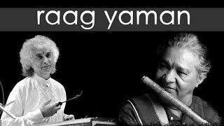 Raag Yaman  Hariprasad Chaurasia Flute  Shivkumar Sharma Santoor  Vijay Ghate Tabla  Jugalbandi [upl. by Holds]