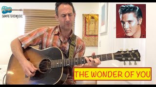 The Wonder of You  Elvis Prestley  Guitar Cover  Lesson Tabs [upl. by Eednac680]