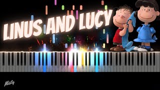 Peanuts  Linus and Lucy  Piano [upl. by Uliram]