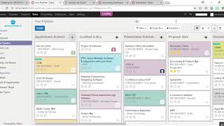 Odoo CRM Demo [upl. by Rehpotsirhcnhoj]