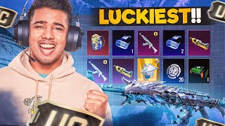 Luckiest Crate Opening In BGMI History 😱 [upl. by Renner]