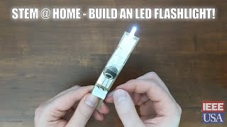 Make a Simple Flashlight from Common Household Items [upl. by Rheba]