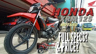 XRM 125 MOTARD DIGITAL PANEL CEBU PHILIPPINES SPECS amp PRICE ASTIG  F P C [upl. by Elena]