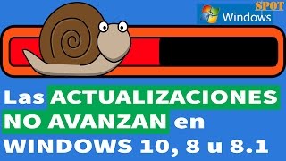 Solución si instalando actualizaciones no avanza en Windows 10 8 u 81 [upl. by Elolcin502]