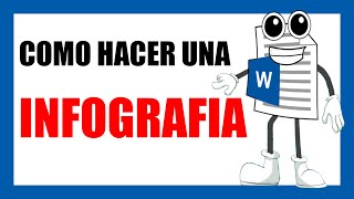 Como hacer una INFOGRAFIA en WORD ✅✅ [upl. by Nolyar]