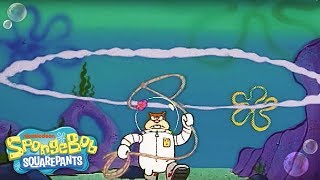 Sheriff Sandy Cheeks 🤠 vs The Bull Worm Episode 1  SpongeBob [upl. by Saibot]