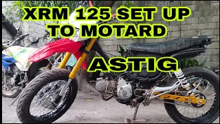 XRM 125 SET UP TO MOTARD [upl. by Idalia653]