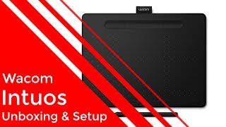 Wacom Intuos Unboxing Setup amp First Impressions [upl. by Romola7]