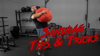 SANDBAG TRAINING  Strongman Training Tips amp Tricks [upl. by Ellednek176]