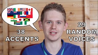 The English Language in 67 Accents amp Random Voices [upl. by Notlef]