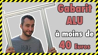 COMMENT FAIRE UN GABARIT DE DÉFONCEUSE EN ALUMINIUM A MOINS DE 40 EUROS TYPE B FESTOOl MFS DIY [upl. by Ngo796]