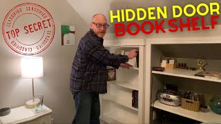 Secret Hidden Door Bookshelf  Outswing [upl. by Innob]