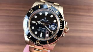 Rolex Submariner Date 116618LN Rolex Watch Review [upl. by Nahbois]