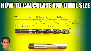 HOW TO CALCULATE TAP DRILL SIZE  Machine Shop Theory [upl. by Adnahsed]