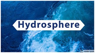 Structure of Environment  Hydrosphere [upl. by Henn]