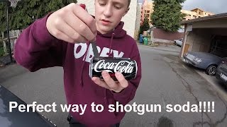 How to Shotgun a soda [upl. by Emee]